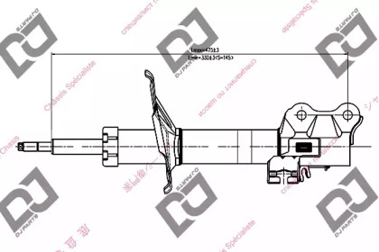 Амортизатор DJ PARTS DS1105GS